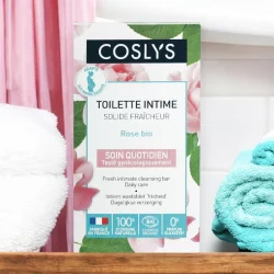 Feste BIO-Intimpflege Frische Rose - 85g - Coslys