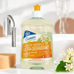 Ultra-fettlösendes Spülmittel Orangenblüte Öko - 500ml - Etamine du Lys