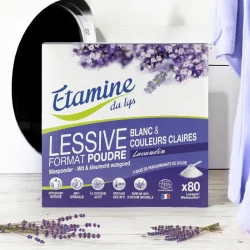 Öko Waschpulver für Weiss- & helle Buntwäsche Lavandin - 4kg Etamine du Lys