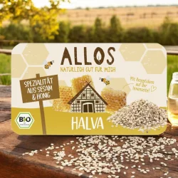 Halva au sésame & miel BIO - 75g - Allos