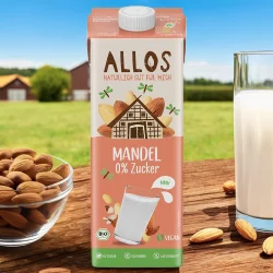 Boisson aux amandes sans sucre BIO - 1l - Allos
