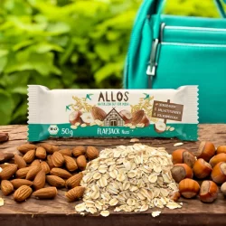 Hafer- & Haselnuss Müesli Riegel BIO - 50g - Allos