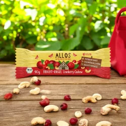 Fruchtriegel Cranberry & Cashew BIO - 40g - Allos