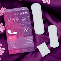 BIO-Inkontinenzeinlagen leichte Blasenschwäche - 20 Stück - Natracare