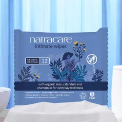 BIO-Intimpflegetücher - 12 Stück - Natracare