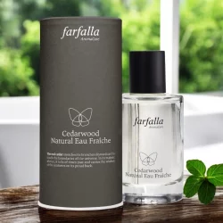Eau Fraîche BIO Zedernholz für Männer - 100ml - Farfalla