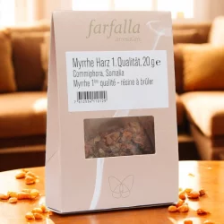 Myrrhe 1. Qualität Räucherharz - 20g - Farfalla