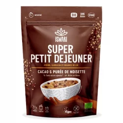 Superfrühstück Kakao & Haselnuss BIO - 360g - Iswari
