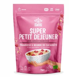 Superfrühstück Himbeere & Erdnuss BIO - 360g - Iswari