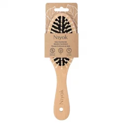 Haarbürste mit Holznoppen - Niyok