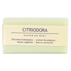Savon au beurre de karité, citron & eucalyptus - 100g - Savon du Midi