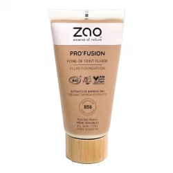 Flüssige Foundation Haselnussbraune N°856 BIO - 30ml - Zao