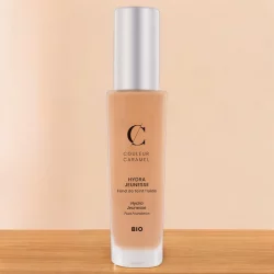 Hydra Jeunesse Flüssig Make-up Sand N°24 BIO - 30ml - Couleur Caramel