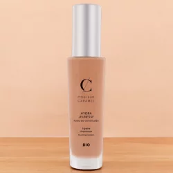 Hydra Jeunesse Flüssig Make-up Aschblond N°25 BIO - 30ml - Couleur Caramel