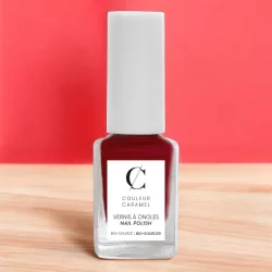 Nagellack matt Rot N°08 - 11ml - Couleur Caramel