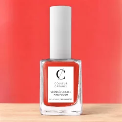 Vernis à ongles brillant Orange flash N°88 - 11ml - Couleur Caramel