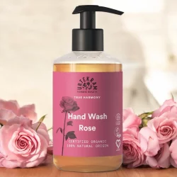 Savon liquide pour les mains bien-être intense BIO rose - 300ml - Urtekram