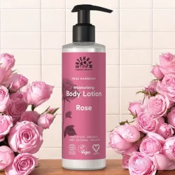 Körperlotion für reine Verwöhnung Rose BIO - 245ml - Urtekram