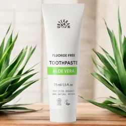 Zahncreme Aloe Vera ohne Fluor BIO - 75ml - Urtekram
