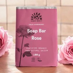 Savon bien-être intense BIO rose - 100g - Urtekram