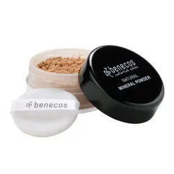 Loser BIO-Mineralpuder Medium beige - 10g - Benecos