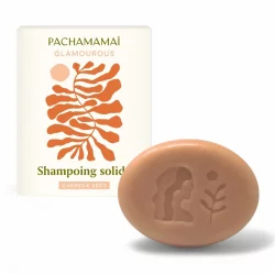 Shampooing solide cheveux secs argile rose - 75ml - Pachamamaï