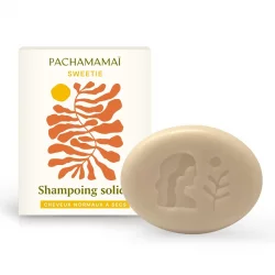 Festes Shampoo für normales & trockenes Haar Reispuder - 75ml - Pachamamaï