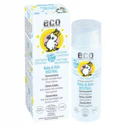 Crème solaire bébé & enfant BIO ﻿IP 50 neutre - 50ml - Eco Cosmetics