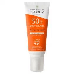 Spray solaire visage & corps BIO IP 30 - 100ml - Laboratoires de Biarritz