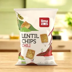 Chips de lentilles chili BIO - 90g - Lima