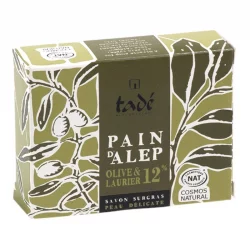 Aleppo-Seife Olive & 12% Lorbeer - 100g - Tadé