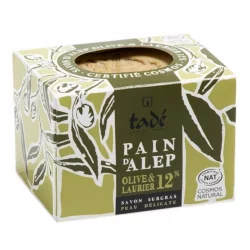 Aleppo-Seife Olive & 12% Lorbeer - 190g - Tadé