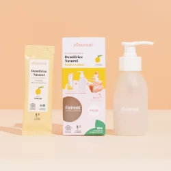 Kit découverte dentifrice citron avec fluor - Pimpant