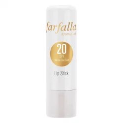 Baume à lèvres solaire BIO IP 20 - 4,6g - Farfalla