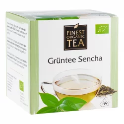 Sencha Grüntee BIO - 14 Teebeutel - Swiss Alpine Herbs