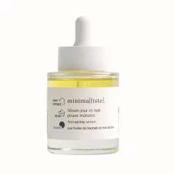 Reife Haut Tag & Nacht Serum Marula BIO - 30ml - Minimaliste