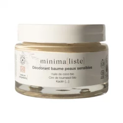 Empfindliche Haut Deo-Balsam Kokosnuss BIO - 50ml - Minimaliste