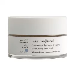 Gommage hydratant visage BIO carnauba & abricot - 50ml - Minimaliste