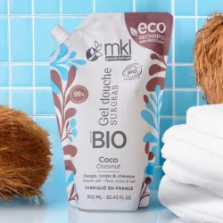 Recharge Gel douche BIO coco - 900ml - MKL Green Nature