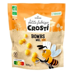 Cerealien Maiskugeln Honig Geschmack BIO - 300g - Favrichon