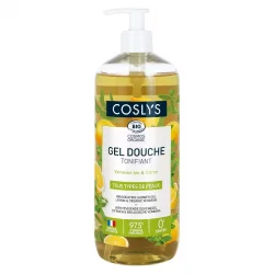Gel douche tonifiant BIO verveine & citron - 1l - Coslys