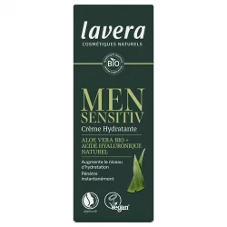 Feuchtigkeitscreme Aloe Vera & Hyaluronsäure für Männer BIO - 50ml - Lavera