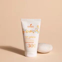Lait solaire visage & corps BIO IP 30 - 50ml - UVBIO
