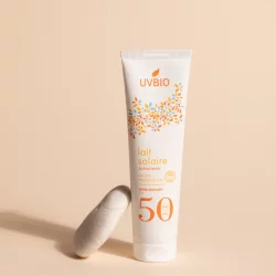 Lait solaire visage & corps BIO IP 50 - 100ml - UVBIO