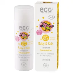 Baby & Kinder BIO-Sonnencreme LSF 50 Sanddorn - 50ml - Eco Cosmetics