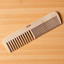 Doppelzahnkamm aus Holz - Anaé