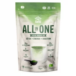 Pulver all in one Super Greens BIO - 200g - Iswari