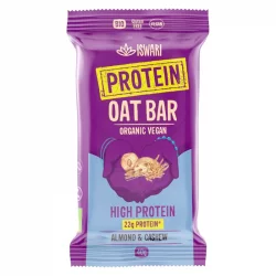 Protein-Haferriegel Mandel & Cashewnuss BIO - 40g - Iswari