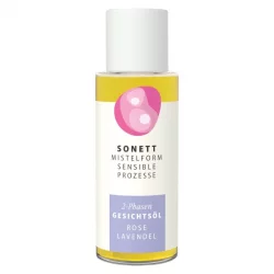 Huile visage biphasée rose & lavande - 50ml - Sonett