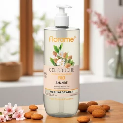 Gel douche BIO amande - 750ml - Florame